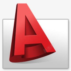 红色软件应像Autodesk图标高清图片