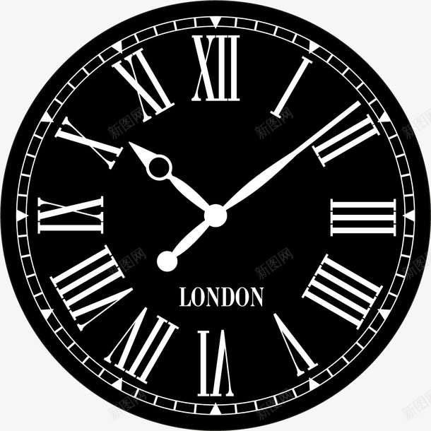 伦敦时间png免抠素材_新图网 https://ixintu.com 伦敦时间 时钟 时钟刻度 时间 罗马数字 钟表