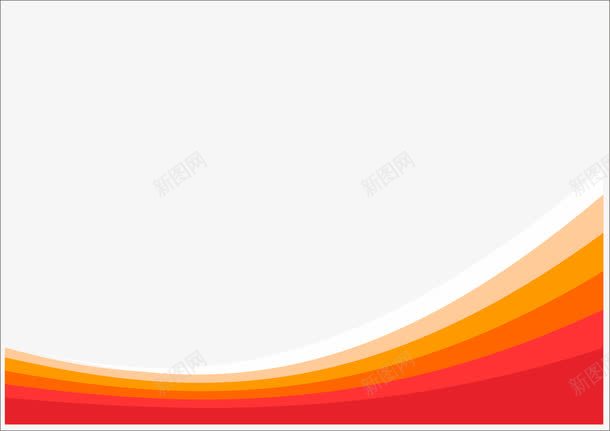 展板片png免抠素材_新图网 https://ixintu.com 免费png 图片 弧度 插图 红色 线条