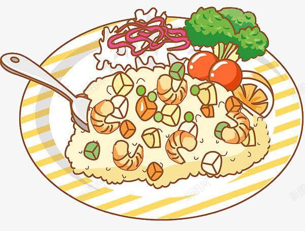 美味的炒饭png免抠素材_新图网 https://ixintu.com PNG图形 PNG装饰 炒饭 蔬菜 装饰 食物