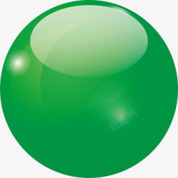 立体球藻表情小球彩色立体小球高清图片