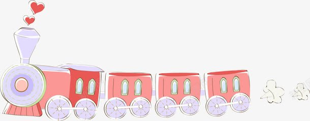 手绘小火车png免抠素材_新图网 https://ixintu.com AI Q版小火车 儿童 卡通 小火车 手绘 火车 玩具 线条