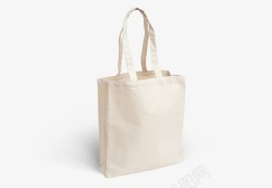 帆布购物袋环保帆布质感购物袋高清图片