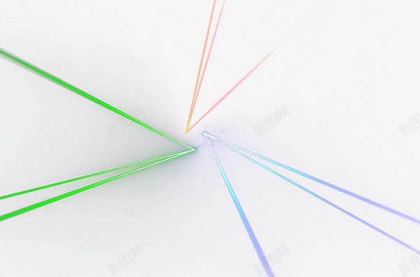 彩色激光png免抠素材_新图网 https://ixintu.com 光束 彩色条纹 透明线条