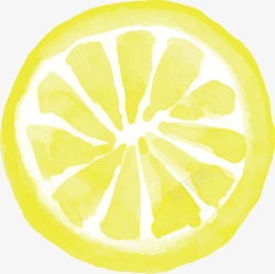 手绘水果柠檬矢量图素材