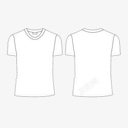 两款白T恤白色T恤高清图片