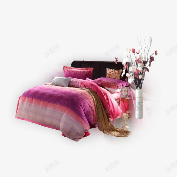 床上用品psd免抠素材_新图网 https://ixintu.com 家居 家居用品 家纺 床上用品 床上用品图案 纺织品图案 被子