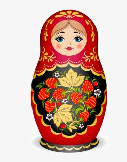 俄罗斯风格的娃娃俄罗斯娃娃高清图片