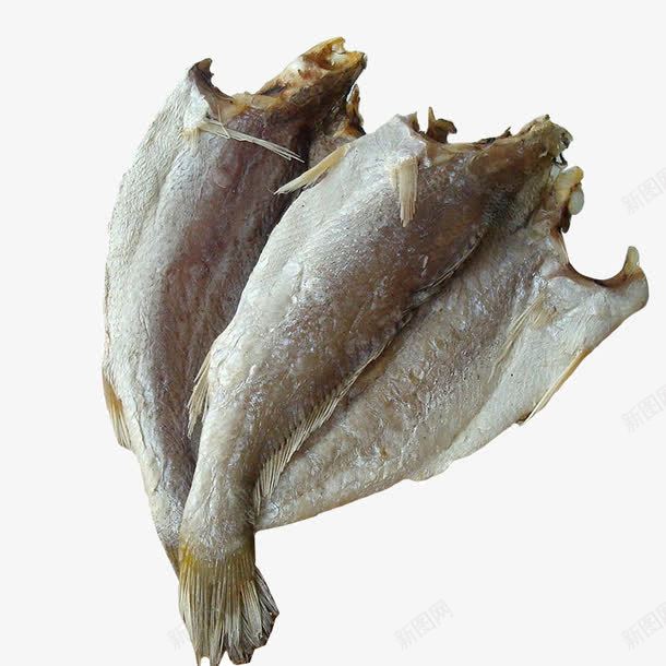 两条鱼干png免抠素材_新图网 https://ixintu.com 产品实物 切开 干货 银色 鱼肉
