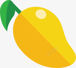 切好的香蕉水果蔬菜芒果矢量图高清图片