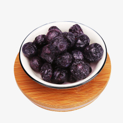 冻干食品蓝莓果干高清图片