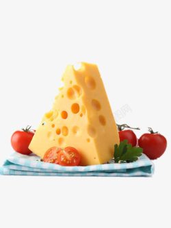西红柿免抠奶酪高清图片