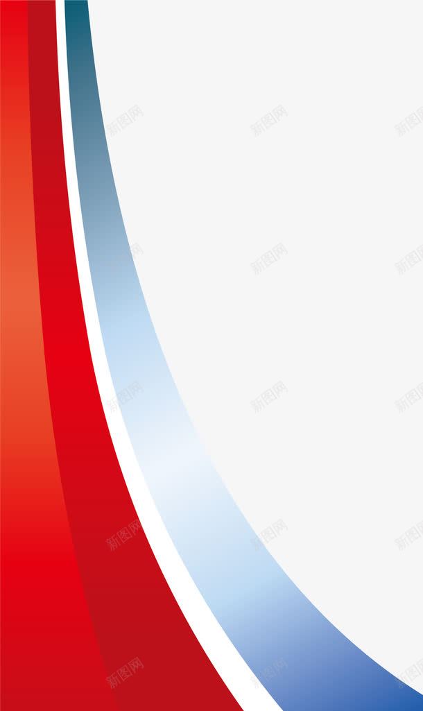 红色弧形线条png免抠素材_新图网 https://ixintu.com 弧形曲线 混合线条 简约线条 红色线条 边框纹理 闪耀线条
