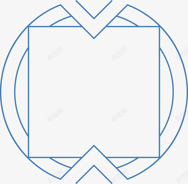 简约图案边框纹理png免抠素材_新图网 https://ixintu.com 创意几何形状 图案 形状 手绘线条 简单几何 边框