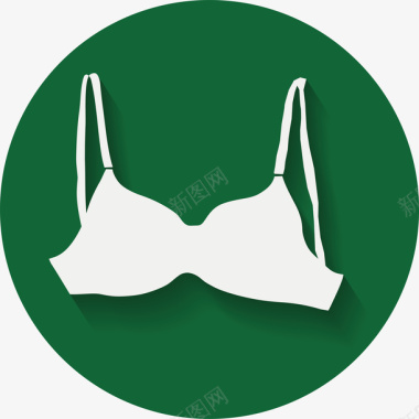 创意胸罩logo矢量图图标图标