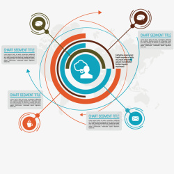 文案信息说明数据分析矢量图高清图片