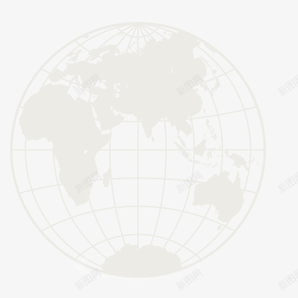 地球地图png免抠素材_新图网 https://ixintu.com 地图背景 地球 经纬线地球