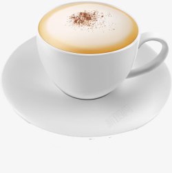 卡布奇洛咖啡泡沫咖啡高清图片