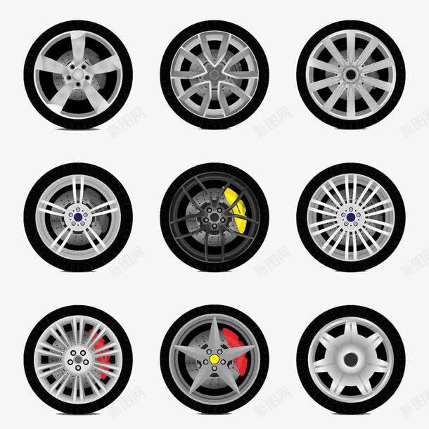 几个汽车轮胎图标png_新图网 https://ixintu.com 修理工 小汽车 汽车 汽车修理工 汽车图标 汽车图片 高清免扣素材