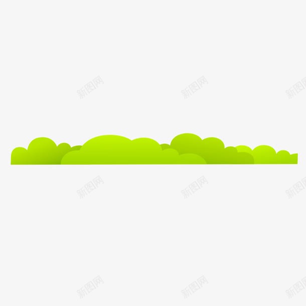 灌木丛png免抠素材_新图网 https://ixintu.com 植物 灌木 素材 绿色