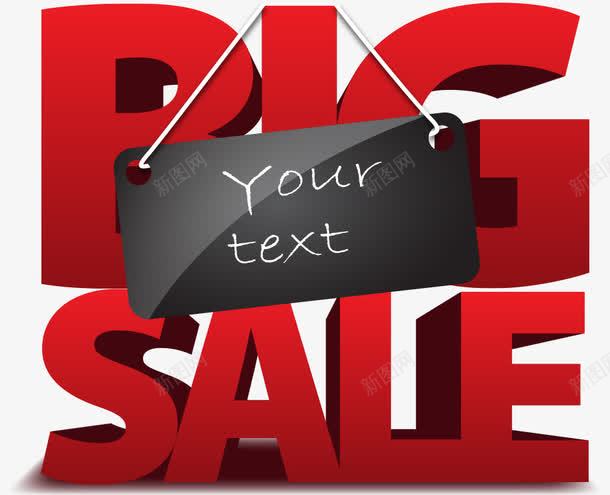 立体字bigsale热卖标牌png免抠素材_新图网 https://ixintu.com bigsale 热卖 立体字