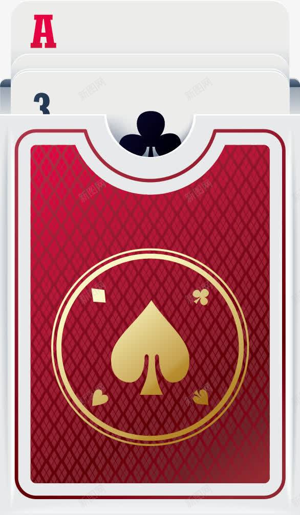 扑克png免抠素材_新图网 https://ixintu.com 扑克 赌具 赌场