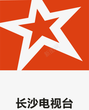 长沙电视台logo矢量图图标图标