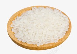 水晶大米一盘粳米高清图片