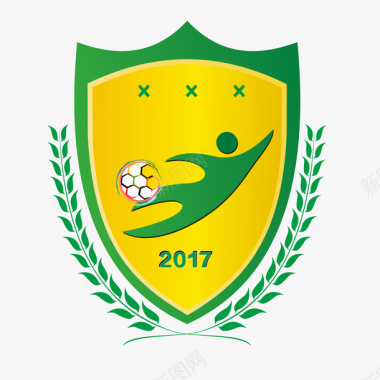 足球logo矢量图图标图标