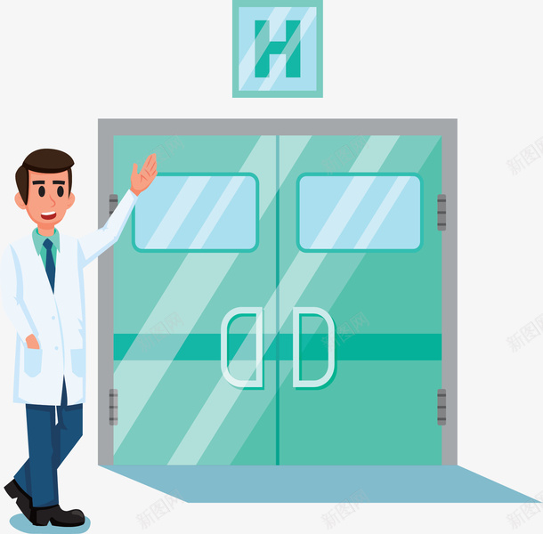 医院外科手术室医生矢量图ai免抠素材_新图网 https://ixintu.com 医生 外科 外科医生 手术医生 手术室 矢量png 矢量图