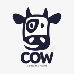 cow卡通奶牛创意图标高清图片