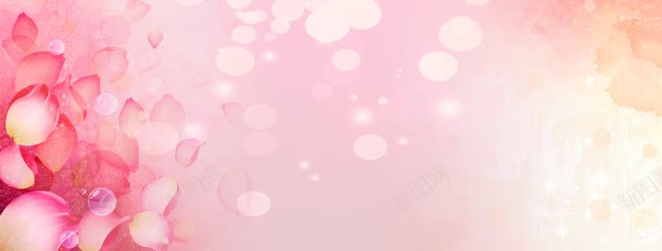 淡雅背景jpg设计背景_新图网 https://ixintu.com 双十一活动 服装海报 甜美风格 粉色