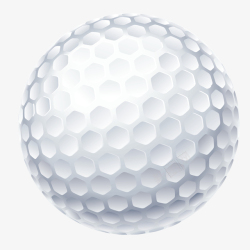 高尔夫球棒和球高尔夫球矢量图高清图片
