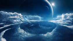 变幻莫测的星空唯美的宇宙星空海报背景高清图片
