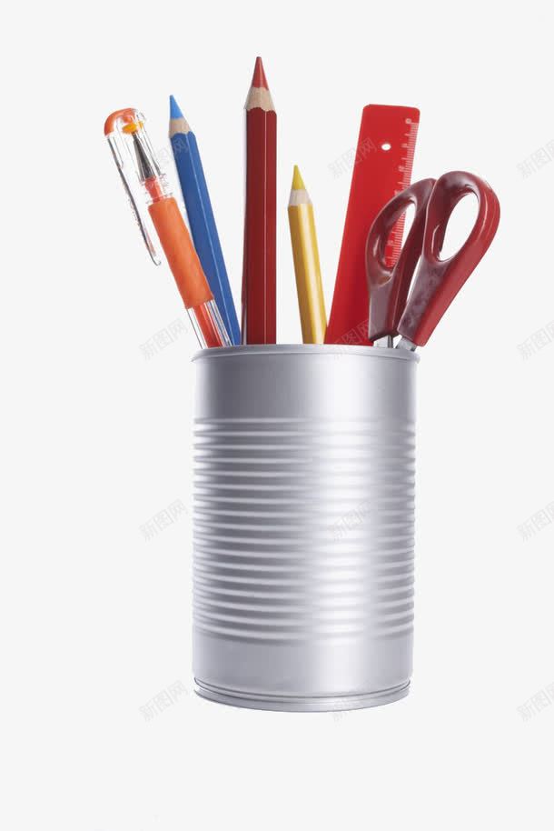 笔和笔筒png免抠素材_新图网 https://ixintu.com 儿童蜡笔画 免抠 剪刀 实物 尺子 笔 笔筒 蜡笔画 铅笔