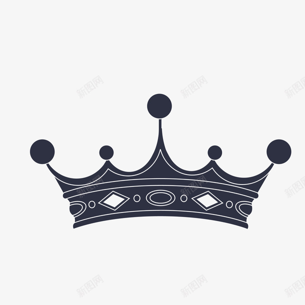 国王的皇冠手绘图图标png_新图网 https://ixintu.com 剪影 国王 头饰 手绘 皇冠 美丽的 装饰 身份