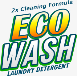 生态洗涤剂绿色环保生态洗涤矢量图高清图片