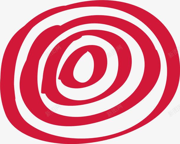 红色蚊香圆圈png免抠素材_新图网 https://ixintu.com 光圈 回型圆圈 圆弧 红色圆圈 蚊香 装饰图案