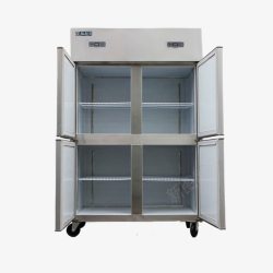 冰柜PNG商用四门冰箱高清图片
