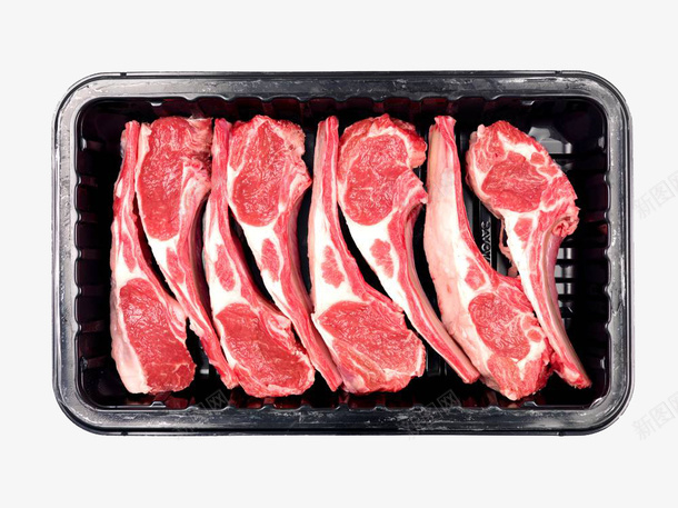 新鲜羊羔肉png免抠素材_新图网 https://ixintu.com 包装 塑料制品 实物 新鲜羊羔肉 生食 羊肉切片 肉 超市托盘 酒肉