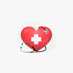 医疗心脏心脏听诊图标高清图片