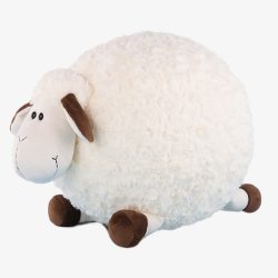 绵羊玩偶素材