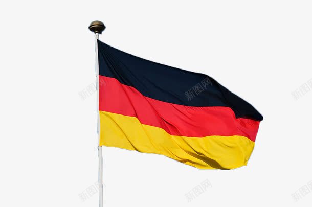 德国国旗图标png_新图网 https://ixintu.com 图标 实物 德国国旗 黑红黄