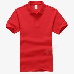 红色t型台红色短袖衫高清图片