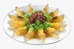 青椒皮蛋端午节食物皮蛋松花蛋高清图片
