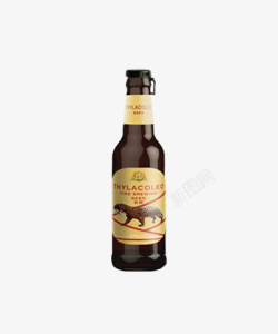 袋狮袋狮啤酒瓶装高清图片