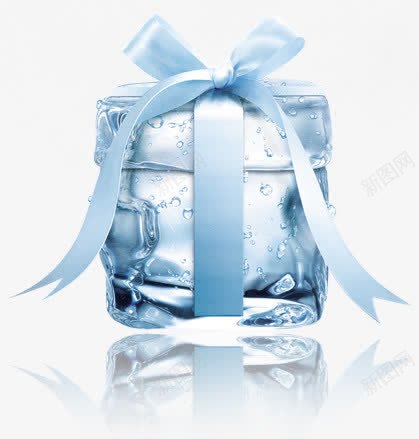 创意合成效果透明的冰块蓝色蝴蝶结png免抠素材_新图网 https://ixintu.com 冰块 创意 合成 效果 正方形冰块 蓝色 蝴蝶结 透明