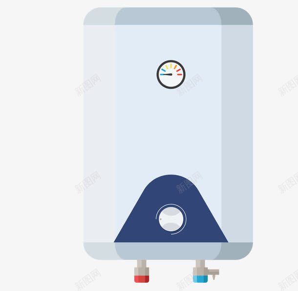 燃气热水器png免抠素材_新图网 https://ixintu.com 家用电器 家装节 水器 热水器卡通 燃气热