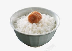 热气腾腾的米饭素材