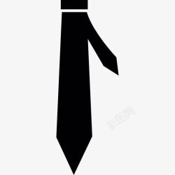黑色领带黑色领带图标高清图片